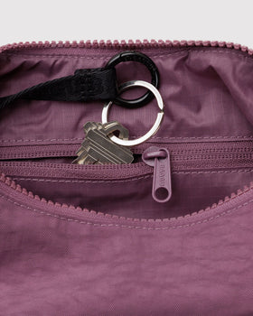 Small Nylon Crescent Bag H8