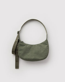 Small Nylon Crescent Bag H8