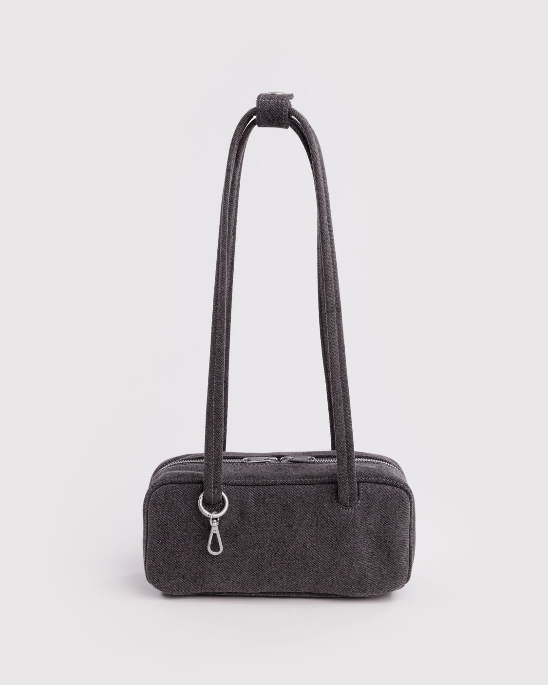 Small Denim Bowler Bag S4