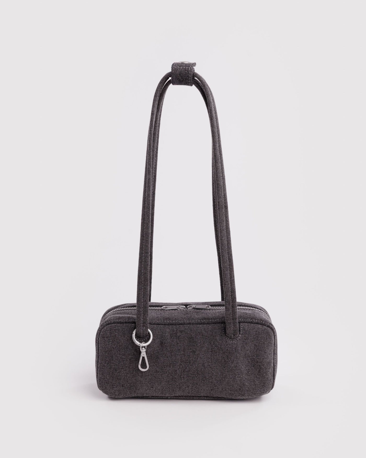 Small Denim Bowler Bag S4