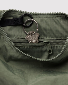 Small Nylon Crescent Bag H8