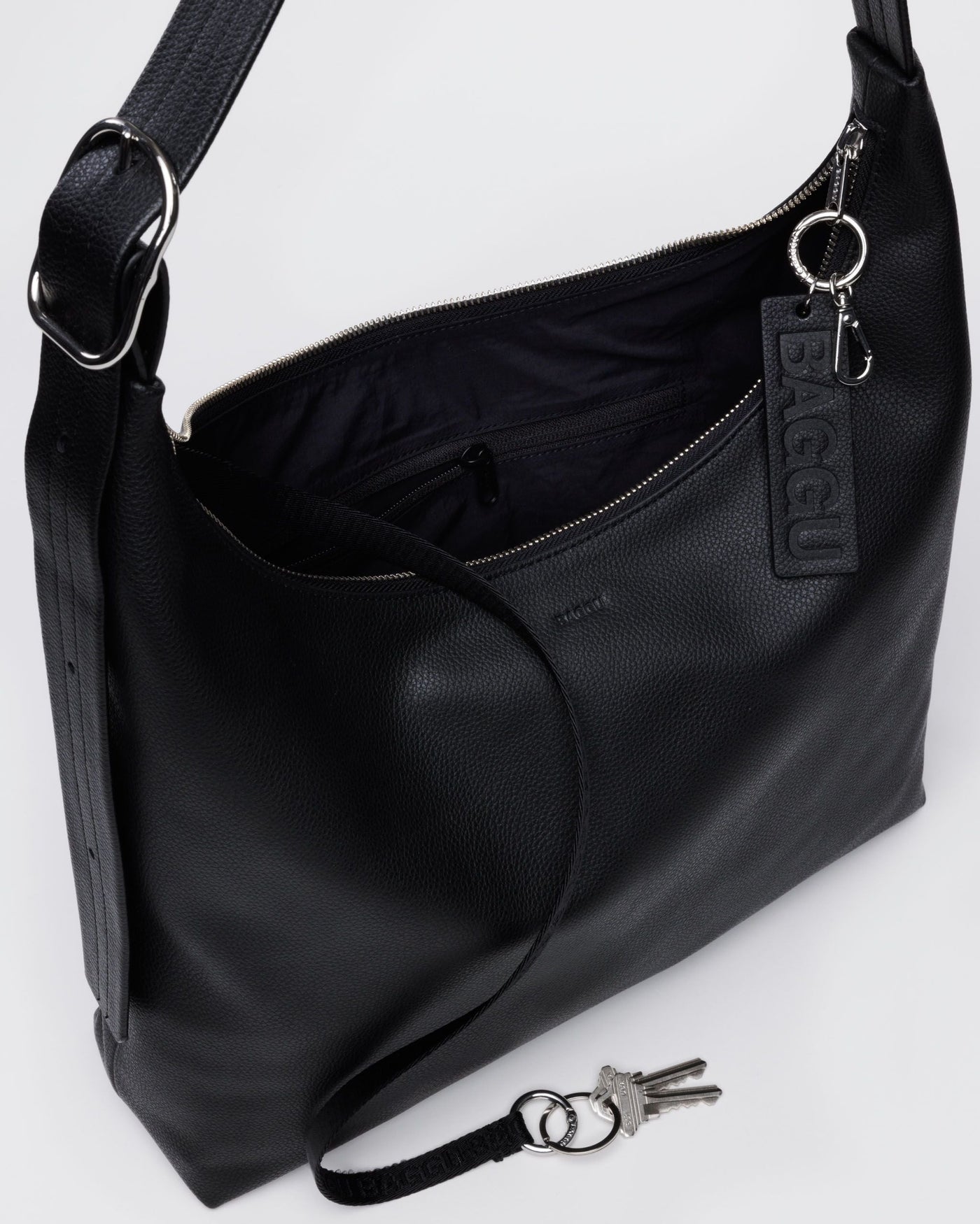 Recycled Leather Shoulder Bag J2