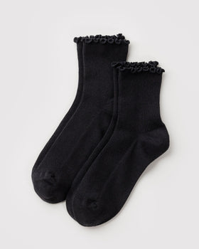 Lettuce Edge Sock Set of 2 E6