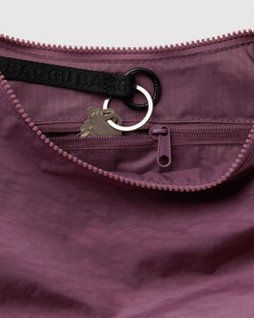 Medium Nylon Crescent Bag R9