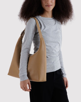 Recycled Leather Shoulder Bag J2