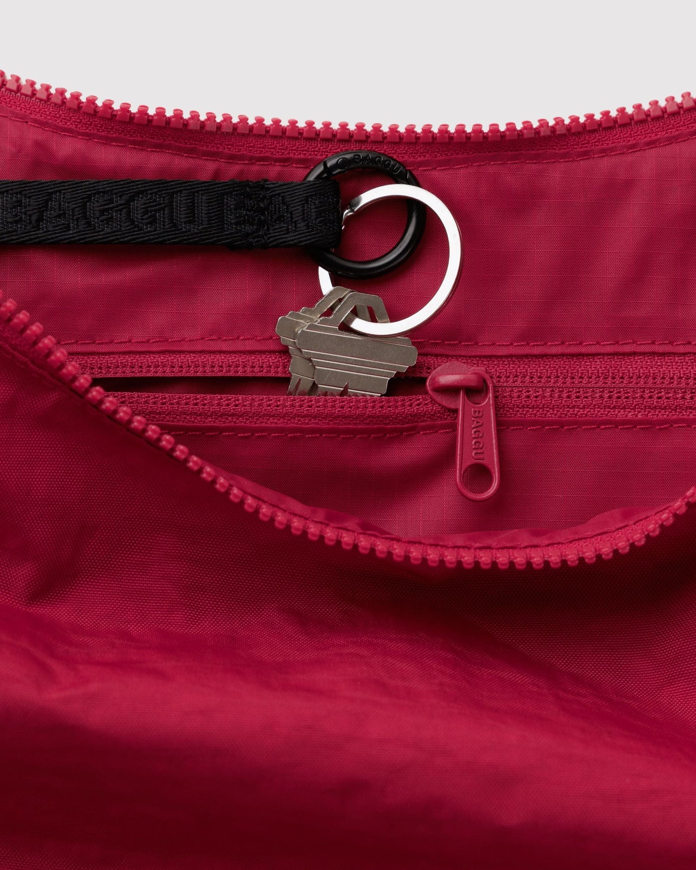 Medium Nylon Crescent Bag R9