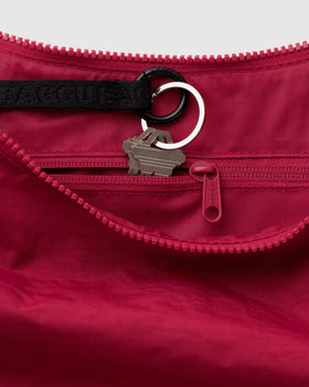 Medium Nylon Crescent Bag R9