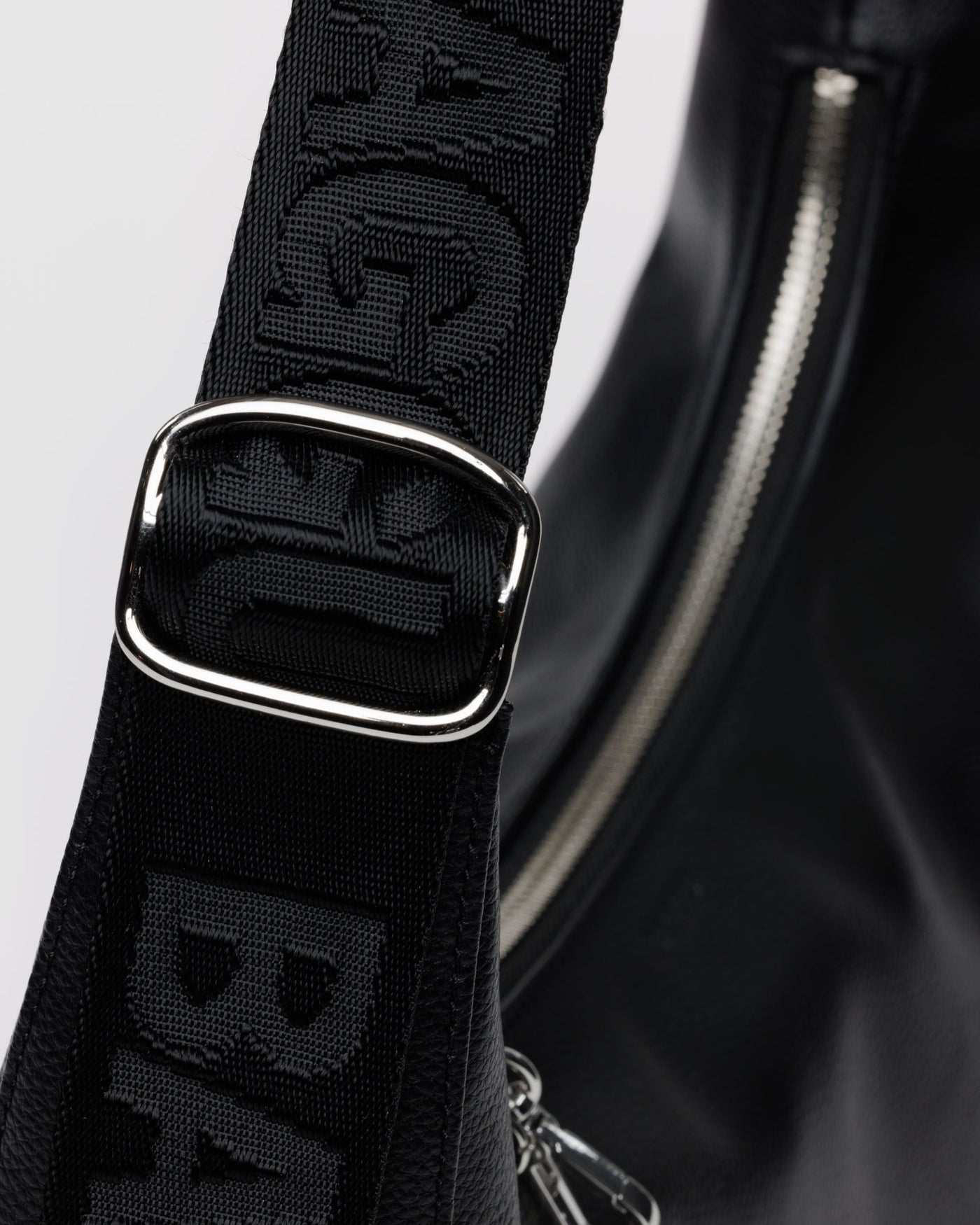 Medium Recycled Leather Crescent Bag U2