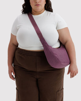 Medium Nylon Crescent Bag R9