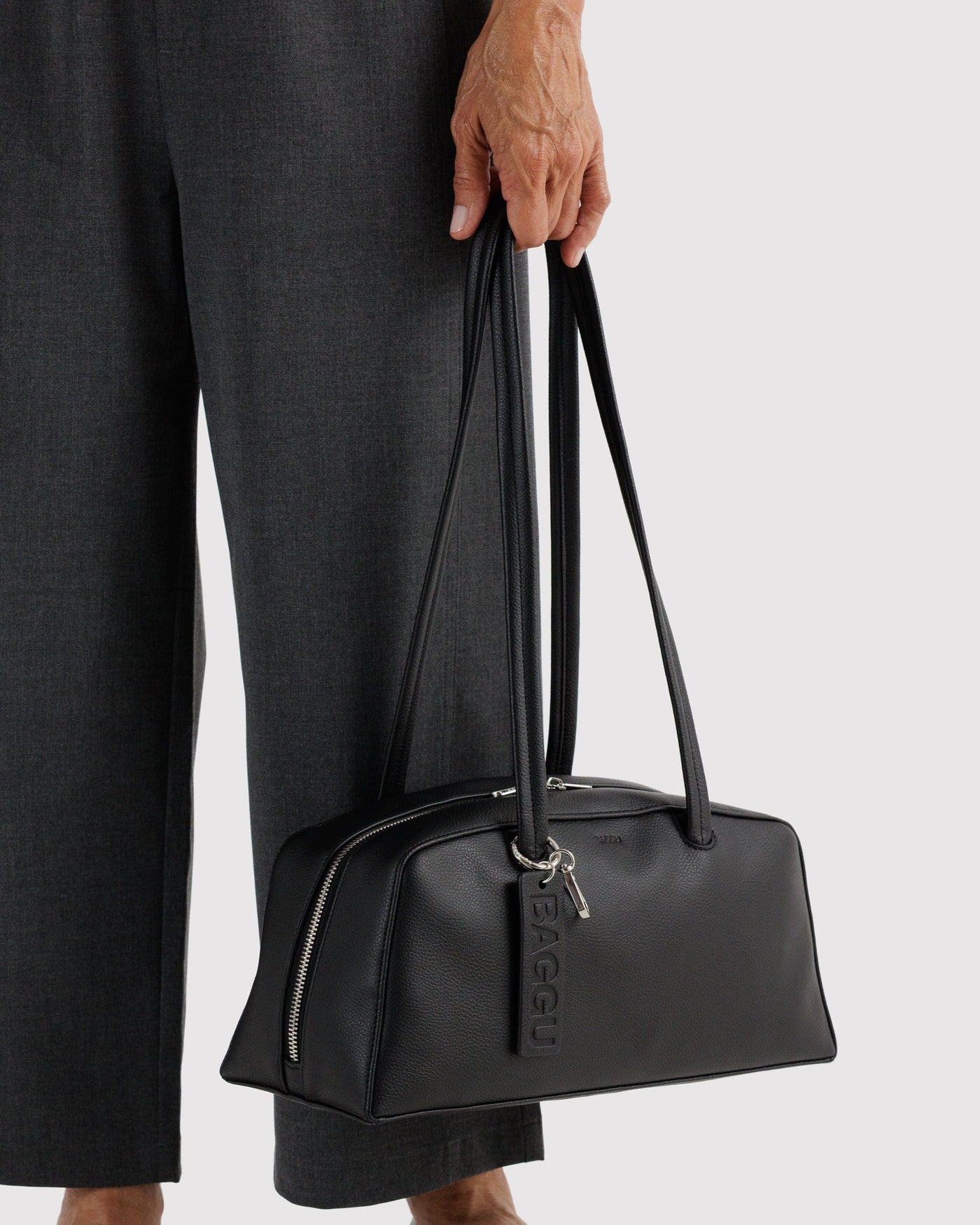 Recycled Leather Bowler Bag R2