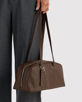 Recycled Leather Bowler Bag R2