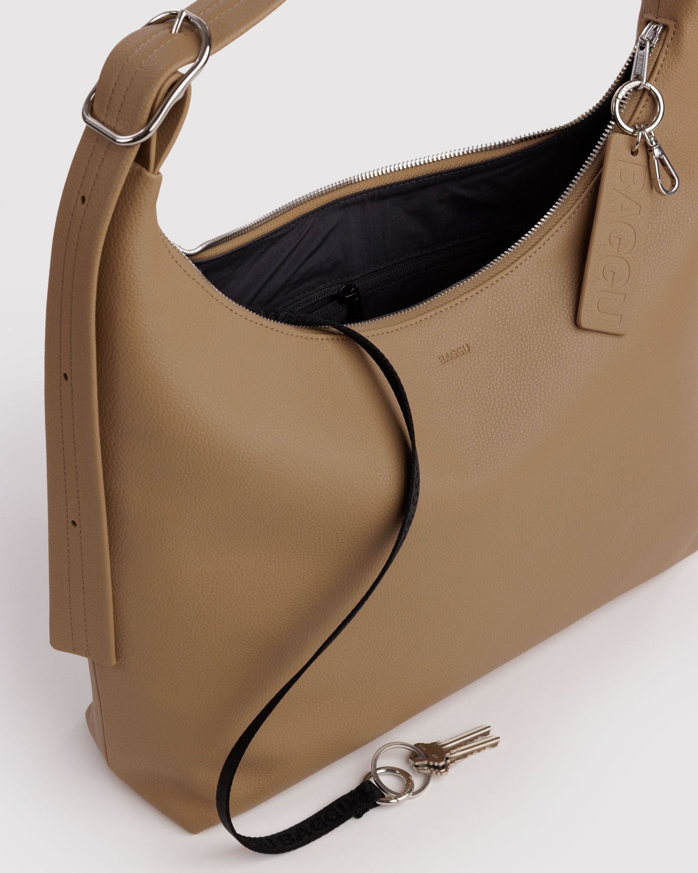 Recycled Leather Shoulder Bag J2