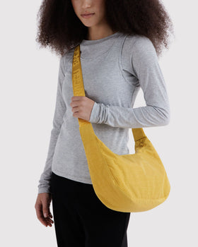 Medium Nylon Crescent Bag R9