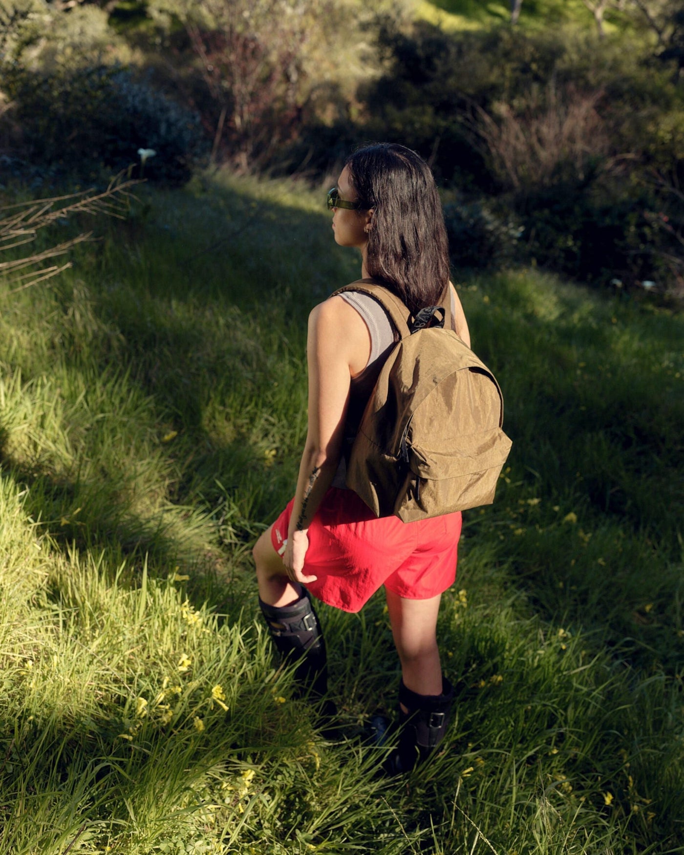 Medium Nylon Backpack U0